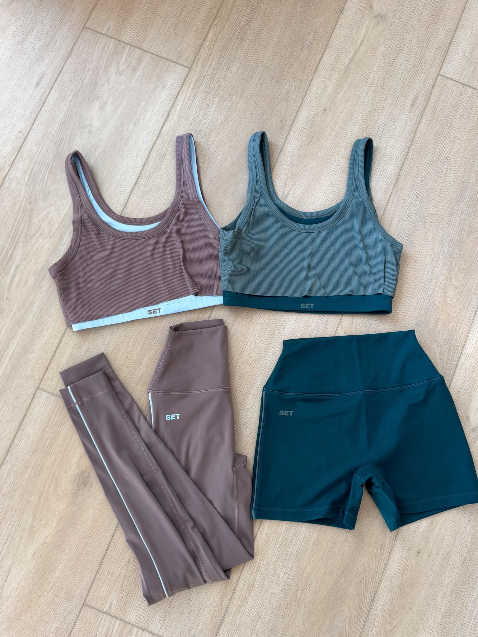 limited edition workout sets!! love the layered sports bra look🤭 super soft and stretchy material! 

#LTKGiftGuide #LTKSaleAlert #LTKCyberWeek