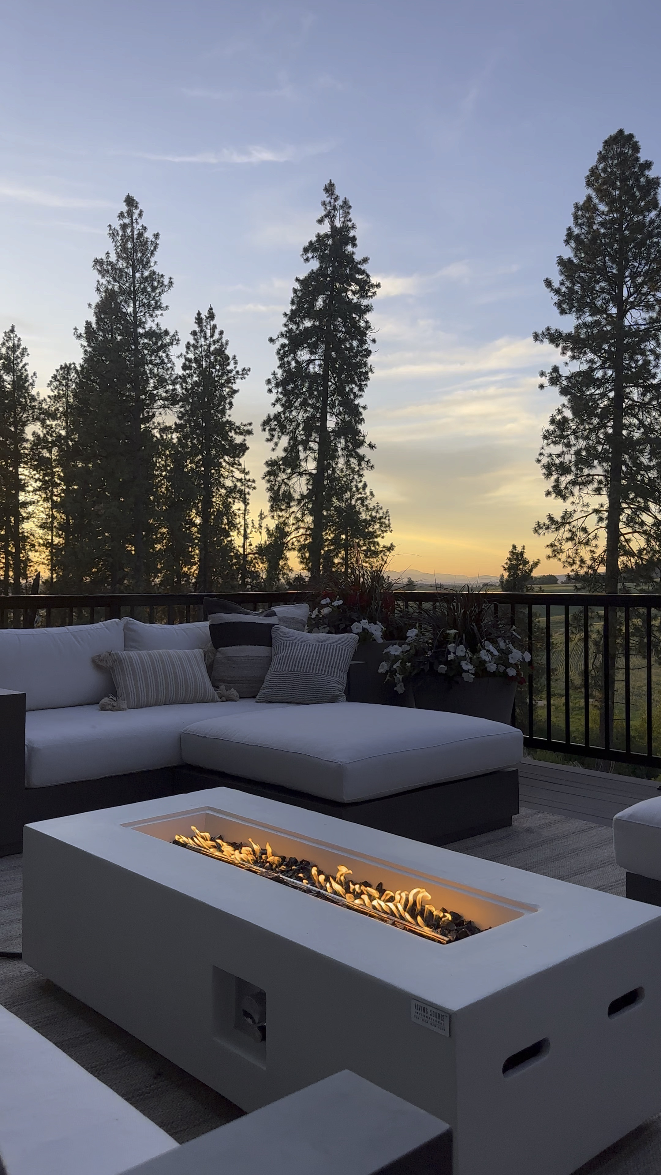 I found my firepit in stock! this has been our favorite addition to this back deck space. 

Firepit. Propane pit. Stone firepit. Modern firepit. Outdoor space. Deck decor. Patio decor  

#LTKhome #LTKSeasonal #LTKFind