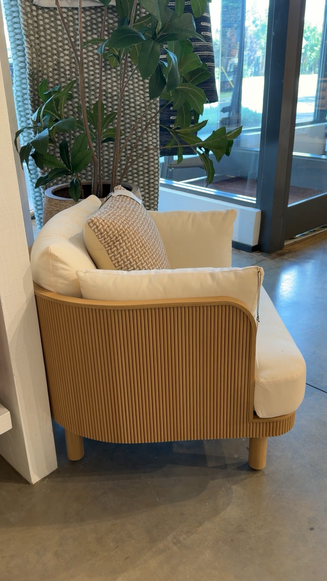 New at West Elm! 🤎 The Ellington Outdoor Lounge Chair instantly caught my eye with its gorgeous fluted detailing and contemporary silhouette. 😍 The textured design adds so much visual interest, making it feel more like a designer furniture piece than a typical outdoor chair. 💫 Such a chic statement piece for creating an elevated outdoor living space. Linked it here! ☀️🌿 @west elm #outdoorfurniture #accentchair #patiofurniture

#LTKHome #LTKSaleAlert