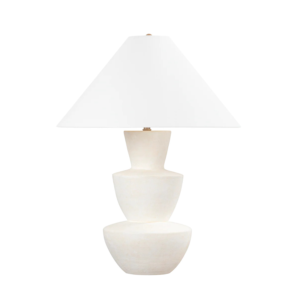 Victoria White Stack Table Lamp | Mintly Home