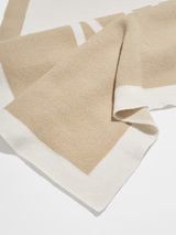 Spell It Out Custom Blanket - Natural/Beige | BaubleBar (US)