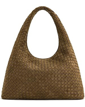 JW PEI Women's Iaura Faux Suede Woven Shoulder Bag | Amazon (US)