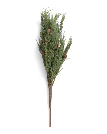 Real Touch Faux Pine And Pinecone Stem | TJ Maxx