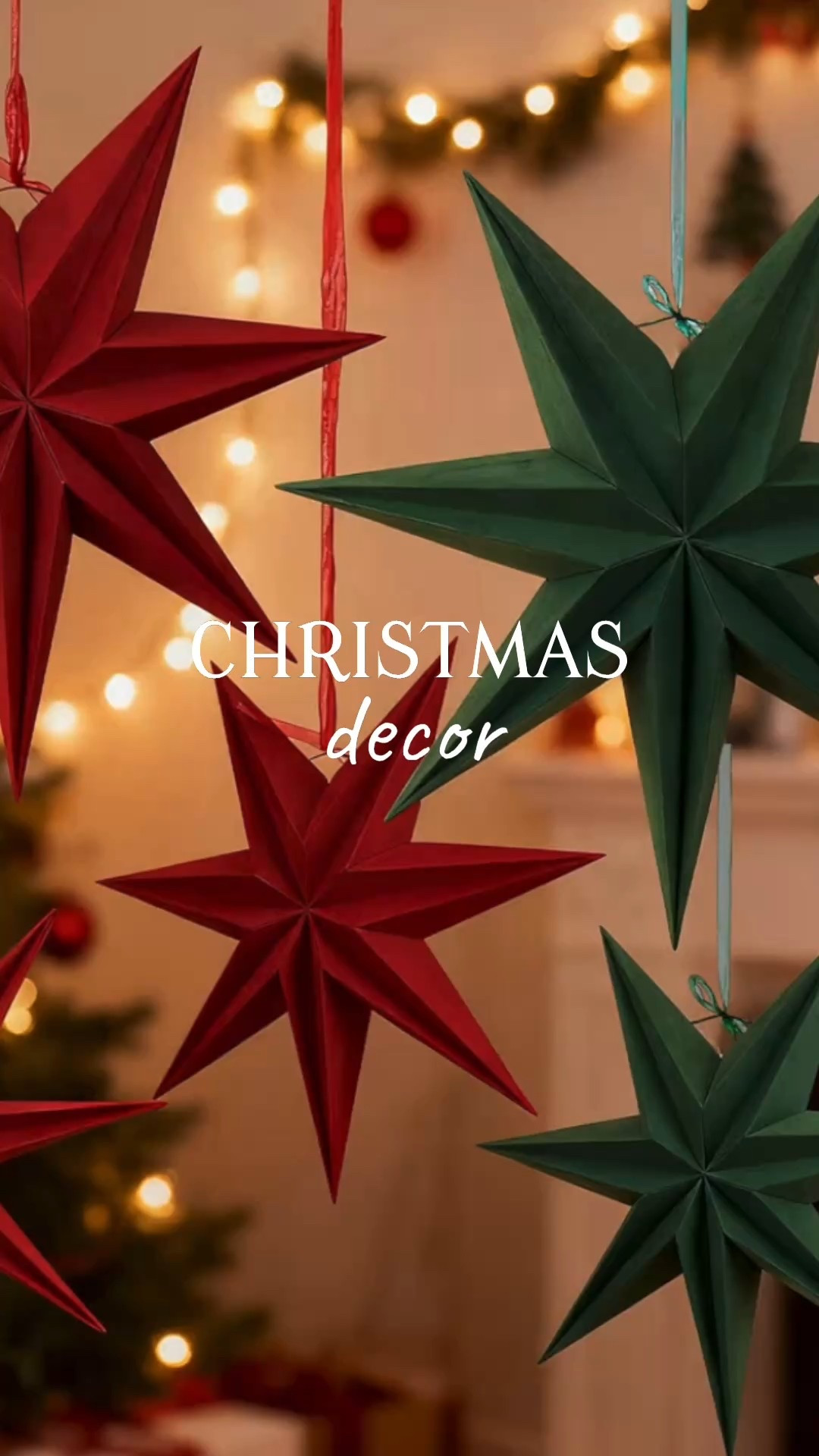 If you like a traditional Christmas decor, you’ll love these  flocking, hanging stars! They come in set of five, in two different sizes (18 & 12 Inch), and are under $25!  ⭐️ 

Shop below. ⬇️ 

#LTKChristmasDecor #LTKvintageChristmas #LTKunder25
#LTKholidayparty

#LTKGiftGuide #LTKHoliday #LTKSeasonal