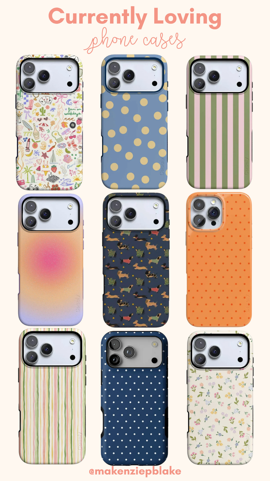 currently loving phone cases that feel like a small but fun way to add personality to everyday essentials ✨

lately I’ve been gravitating toward classic stripes, soft florals, and playful polka dots in colors that still feel neutral enough to go with everything. it’s such an easy way to refresh your everyday look without changing anything else, and I love rotating a few depending on the season or mood.

sharing all my favorites from this roundup here 

 #LTKootd #LTKvlog #LTKSeasonal