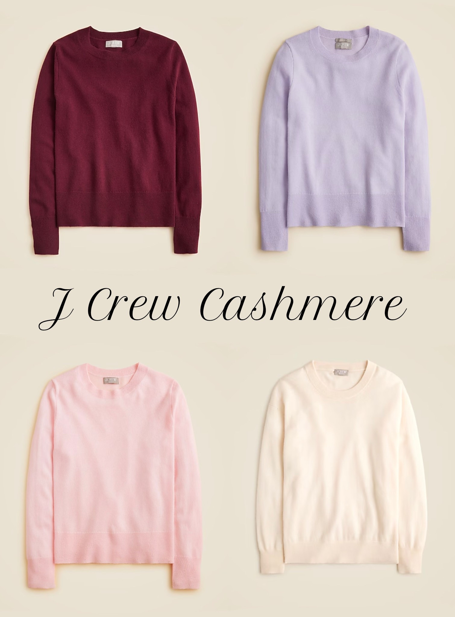 J Crew cashmere - now on major sale for just $98! 