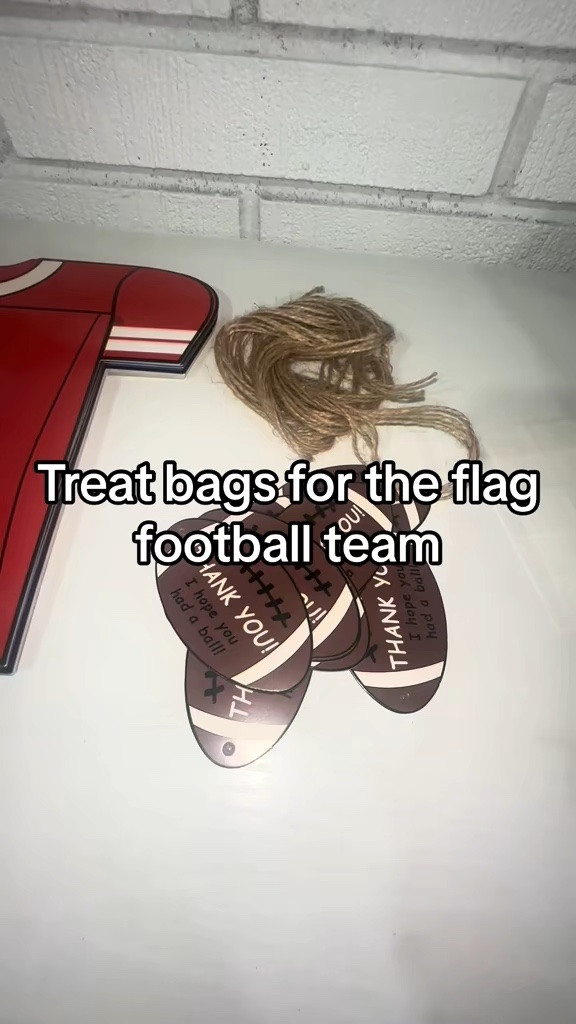 Treat bags for the flag football team 

#LTKmomlife #LTKSeasonal #LTKKids
