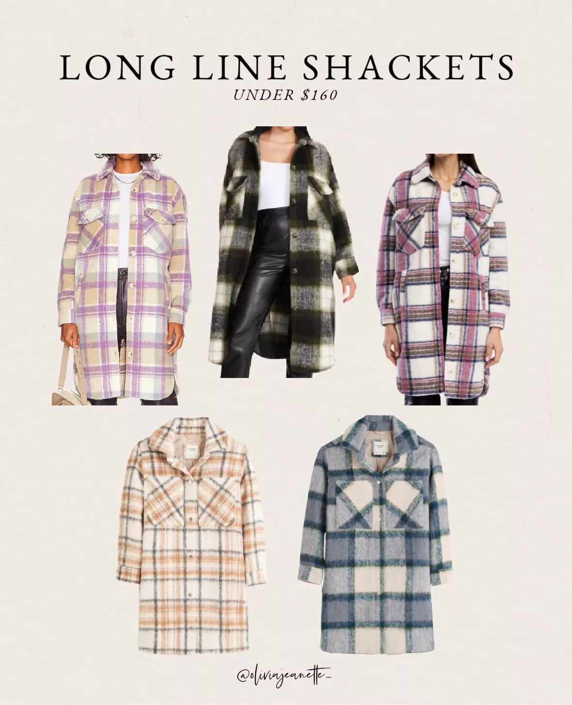 Longline Long Sleeve Plaid Button … curated on LTK