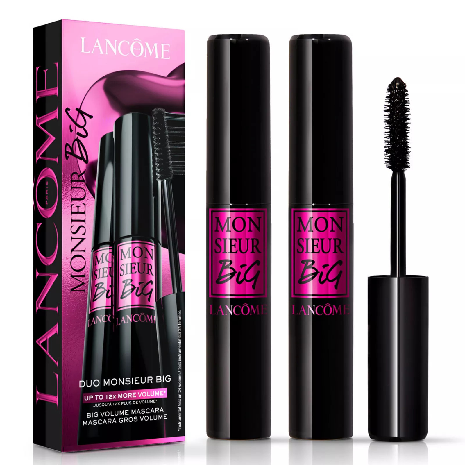 Lancome Monsieur Big Mascara Duo Set, Black | Kohl's