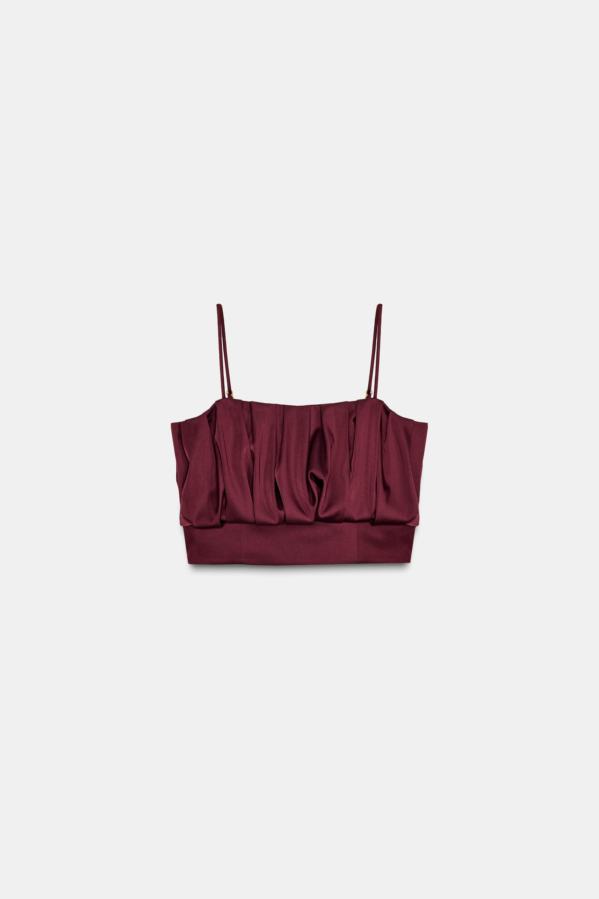 BALLOON STRAP TOP | Zara US