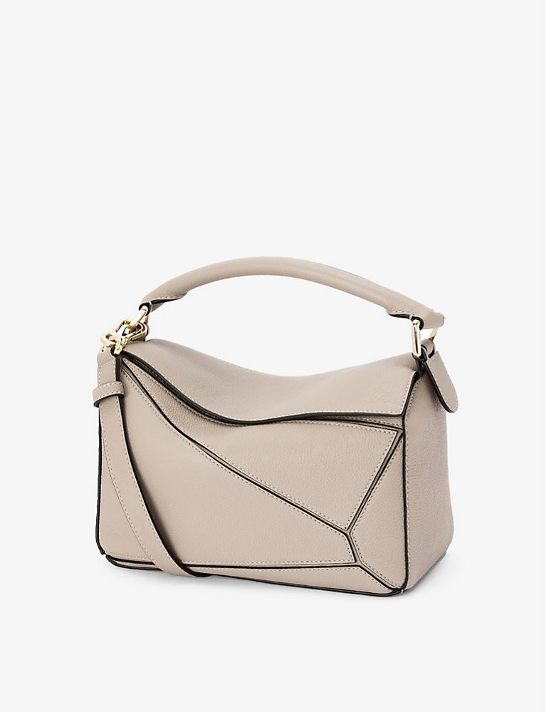 LOEWE Puzzle small leather shoulder bag | Selfridges