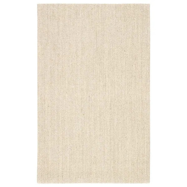 Nalani Handmade Natural Solid Area Rug - 12' x 18' - White/Taupe | Bed Bath & Beyond