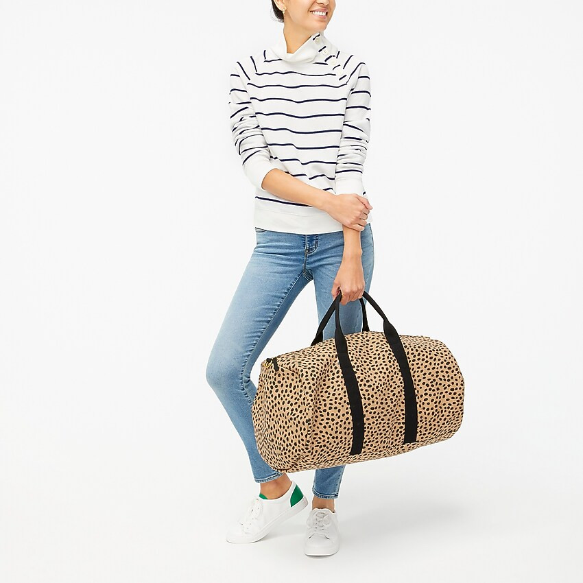 Canvas weekender bag | J.Crew Factory