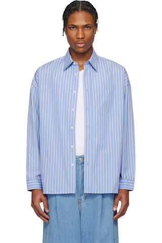 Sunflower - Blue Stable Shirt | SSENSE