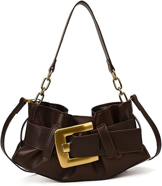 Advanced temperament crossbody bag, niche design, belt buckle, designer style, single shoulder un... | Amazon (US)