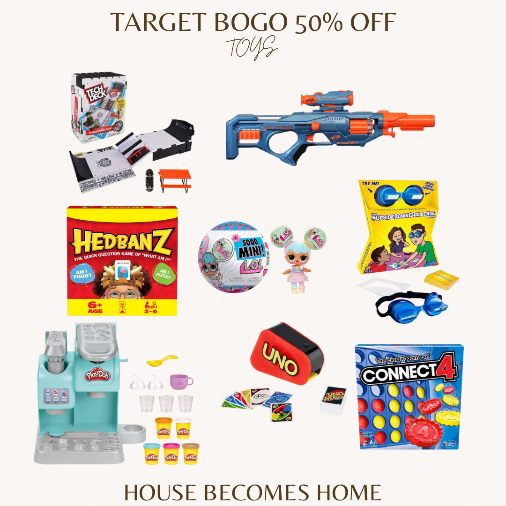 Target BOGO 50% off toys! 

#LTKSeasonal #LTKGiftGuide #LTKHoliday