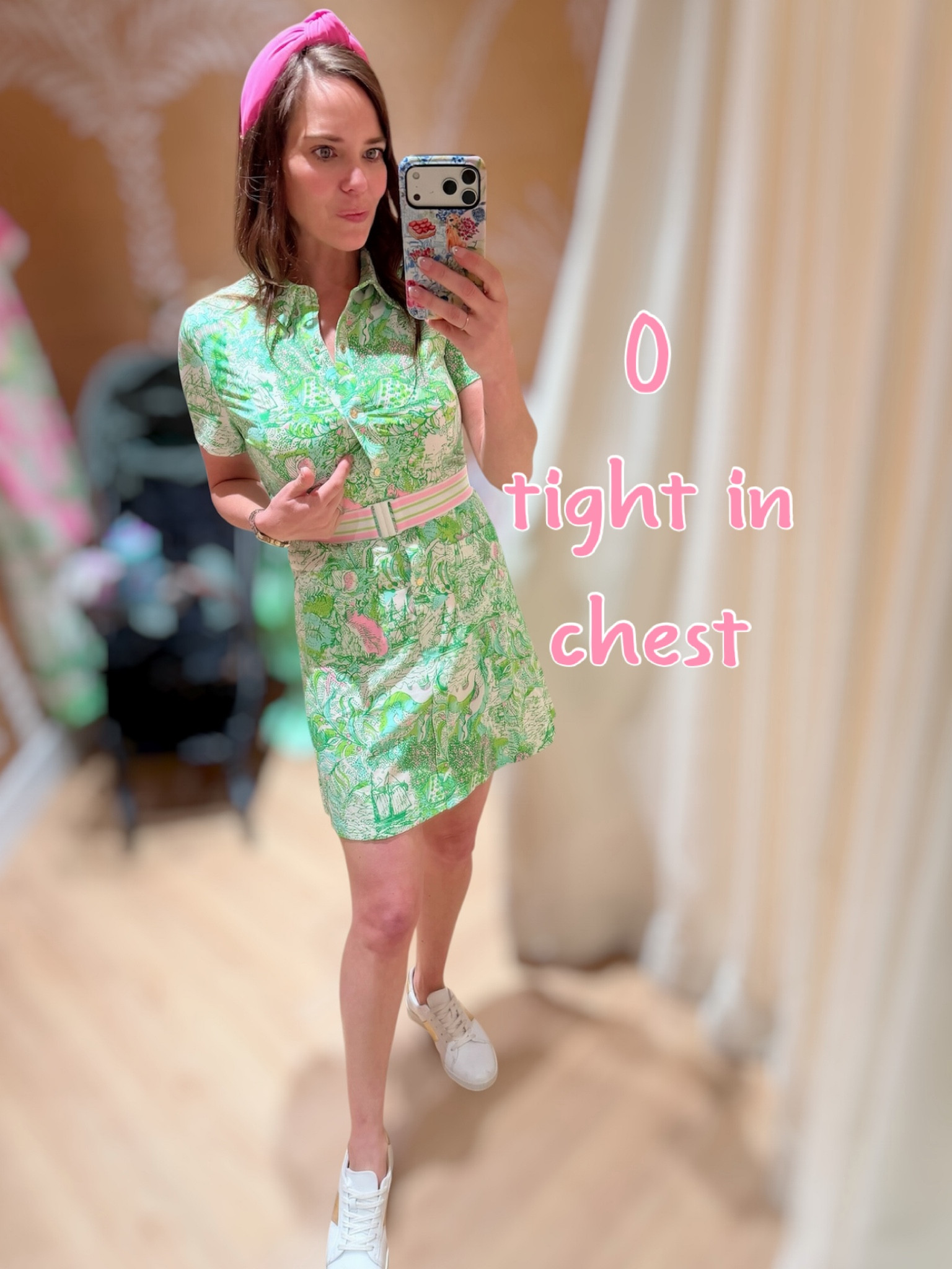 Lilly Pulitzer Dominica Dress 💚 Sporty Chic Summer Outfit


Such a fun sporty-meets-preppy dress 💚 This Lilly Pulitzer Dominica Dress is part of their Luxletic line, so it’s lightweight, breathable, and perfect for staying cool while still looking put together ☀️ It has a flattering belted waist, snap-front detail, and even comes with built-in shorts 🙌

Wearing a 0 here and it runs a bit snug through the chest, so keep that in mind for fit! Styled casually with sneakers and a pop of pink with this headband, but it would also be cute with sandals for an easy daytime look ✨

lilly pulitzer dress, luxletic dress, sporty summer outfit, casual summer dress, preppy athletic style, green printed dress, tennis dress outfit, everyday summer outfit, vacation casual look 💚

#LTKActive #LTKootd #LTKmomlife