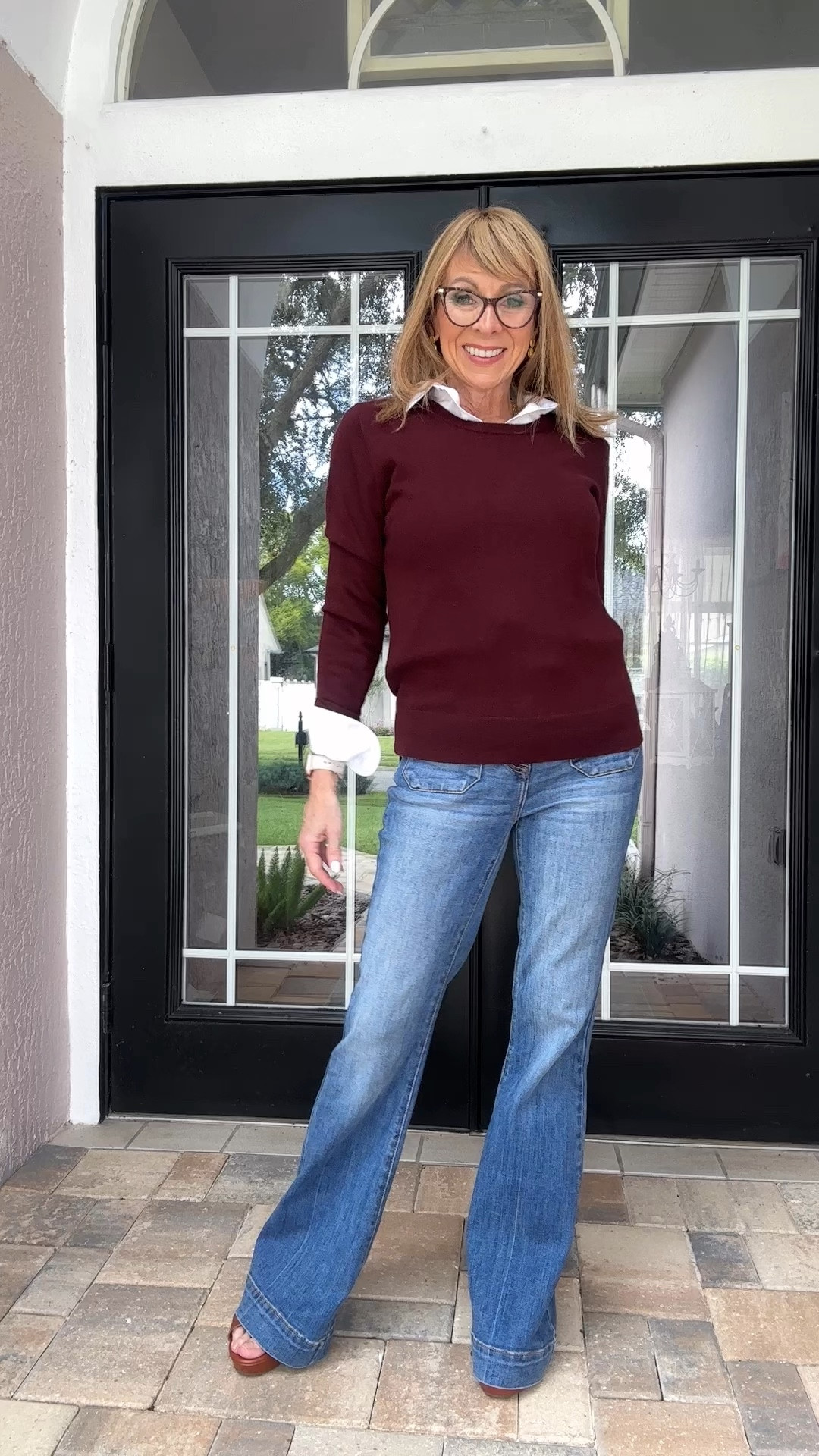 Nothing says fall like cashmere! Wearing a size small. 
Jeans 
Fall outfit 

#LTKFindsUnder100 #LTKVideo #LTKStyleTip