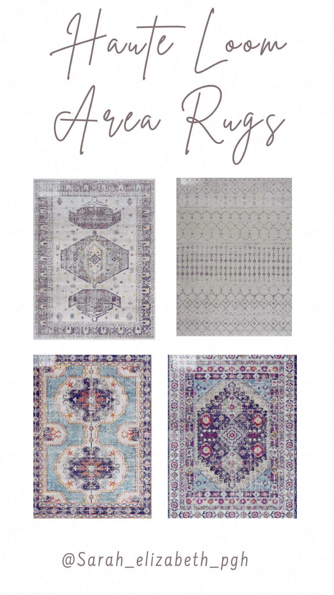 Budget friendly and machine washable area rugs 

#LTKFind #LTKunder100 #LTKhome