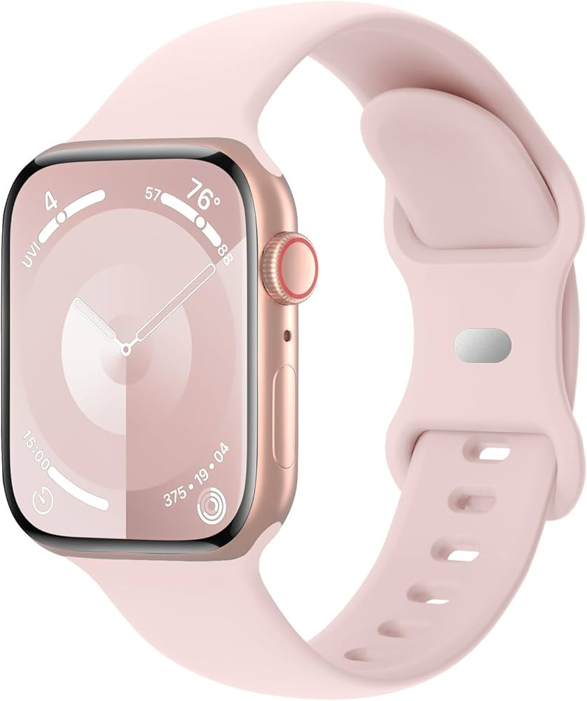 Sport Band Compatible with Apple Watch 38mm 40mm 41mm 42mm 44mm 45mm 46mm 49mm, Replacement Soft ... | Amazon (US)