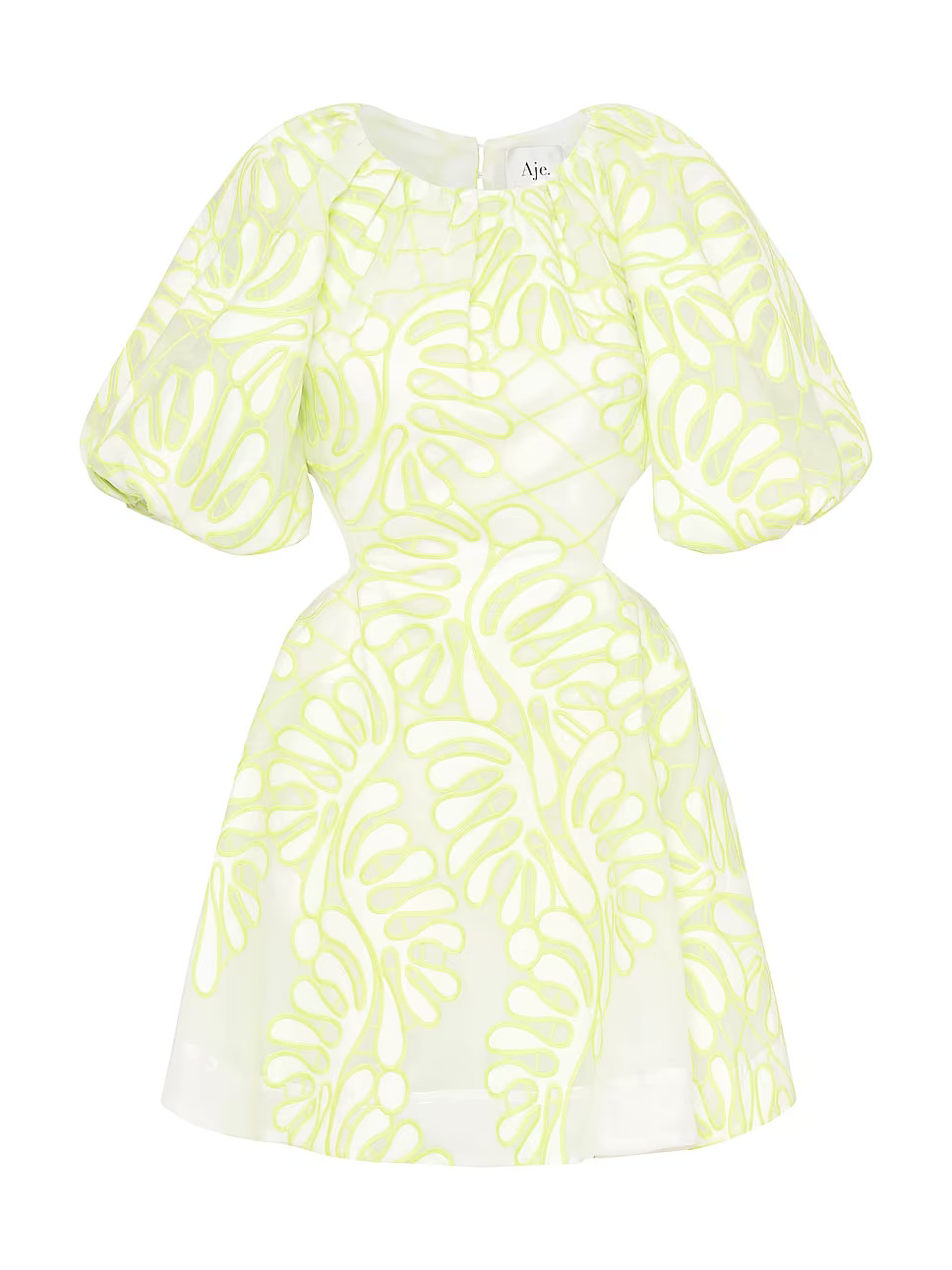 Sculptra Botanical Appliqué Dress | Saks Fifth Avenue