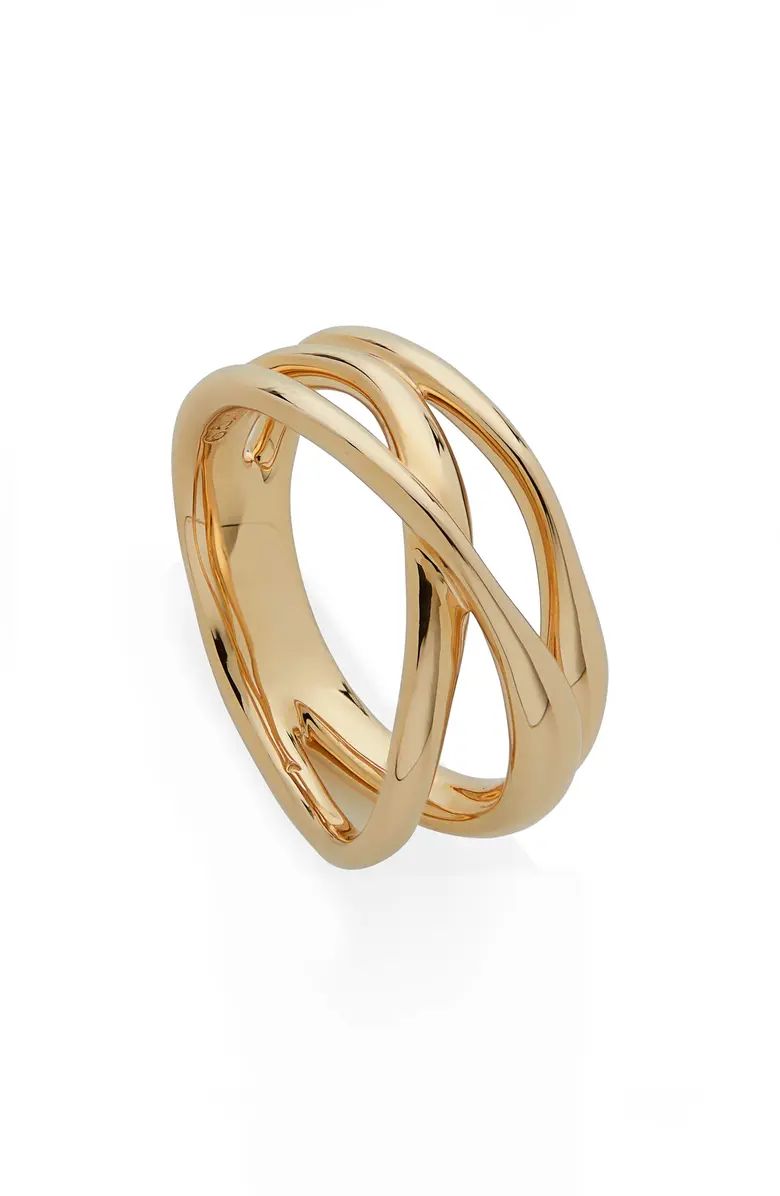 Monica Vinader Nura Crossover Ring | Nordstrom | Nordstrom