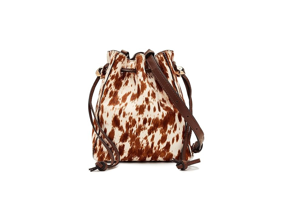 Madewell Drawstring Crossbody-Cowhide Shoulder Women's Handbags Soft Mahogany, Leather | Zappos