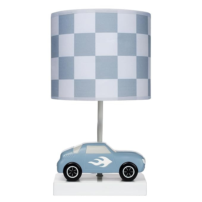 Lambs & Ivy Little Racer Hand Painted Car/Transportation Lamp w/Shade and Bulb | Amazon (US)
