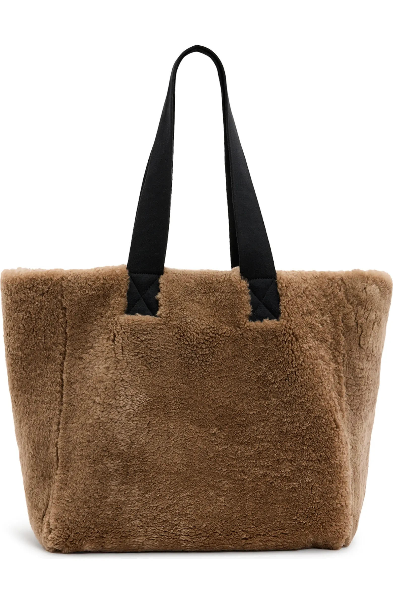 AllSaints Izzy Reversible Shearling Tote | Nordstrom | Nordstrom