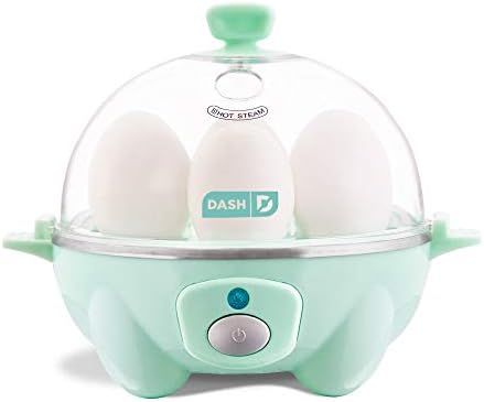 Dash Rapid Egg Cooker: 6 Egg Capacity Electric Egg Cooker for Hard Boiled Eggs, Poached Eggs, Scr... | Amazon (US)