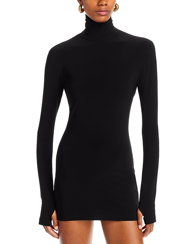 Norma Kamali Long Sleeve Turtleneck Pickleball Dress | Bloomingdale's (US)