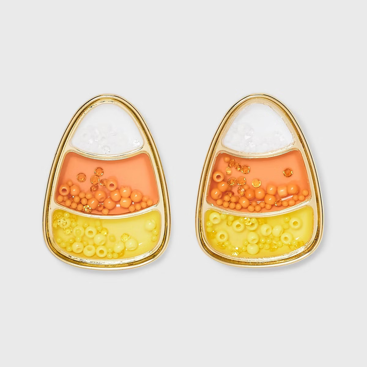 SUGARFIX by BaubleBar "A Little Corny" Halloween Stud Earrings - Orange | Target