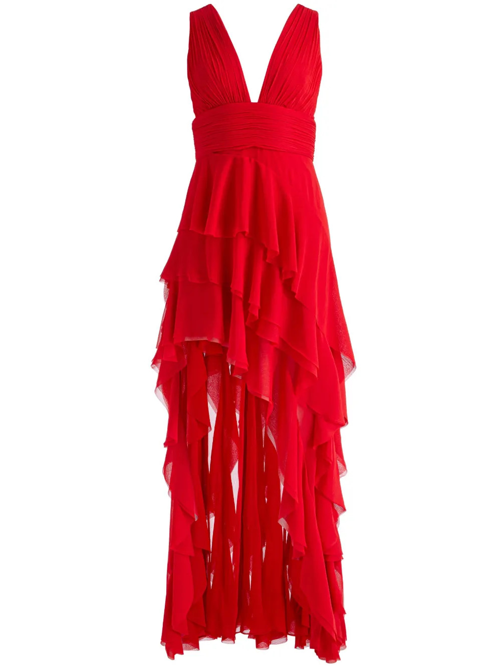 Alice + Olivia Holly ruffle-detailing Dress - Farfetch | Farfetch Global