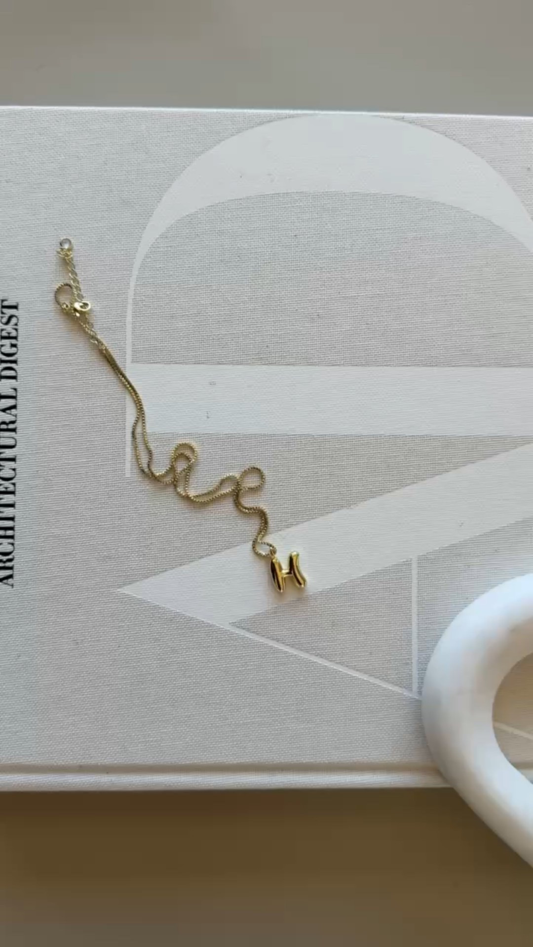 cute bubble letter necklace! perfect for layering! 

#LTKootd #LTKBeauty #LTKFindsUnder50