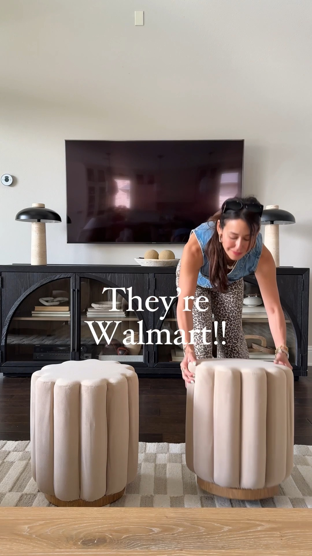 Wow! Only $64!! Would you believe these gorgeous scalloped edge ottomans are from Walmart?! Proof that style doesn’t have to come with a high price tag. Chic, neutral, and the perfect finishing touch!

#LTKStyleTip #LTKWatchNow #LTKPetite