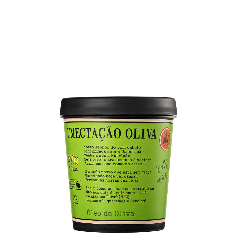 Lola Cosmetics Umectação Oliva
            
                 - Máscara de Nutrição 200g | Beleza Na Web (BR)