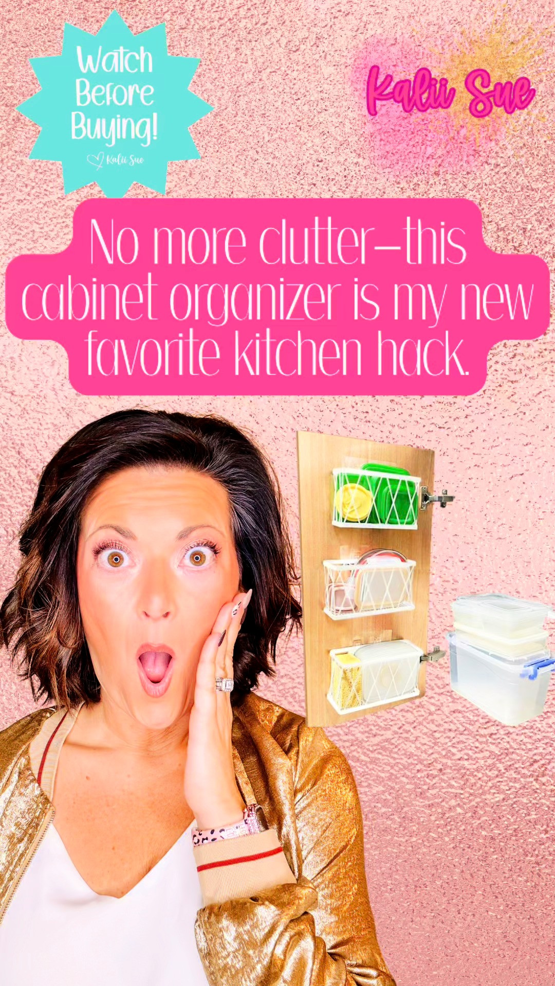 If you’re short on space (hello, small kitchens + tiny bathrooms 🙋‍♀️), this adhesive cabinet organizer is a must-have. It’s sleek, slim, and instantly turns wasted cabinet door space into usable storage.

Here’s why I love it:
✨ No drill installation – Just peel, stick, press, and let it cure for 24 hours. No tools, no holes, no stress.
✨ Space-saving design – Perfect for lids, cutting boards, wraps, or bathroom essentials.
✨ Durable + sleek – Made from stainless steel with a modern finish that looks good in any space.
✨ Strong adhesive – Holds up to 10 lbs securely.

I use these inside my kitchen cabinets for pan lids and cutting boards, and I’m already planning to add them to my bathroom for hair tools and products. If you’re a fan of home organization, small space hacks, or renter-friendly solutions, this one is a total game changer. 

 