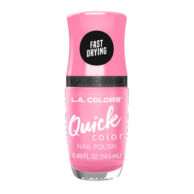 L.A. COLORS Quick Color Fast Drying Polish, Perky, 0.49 fl oz | Walmart (US)