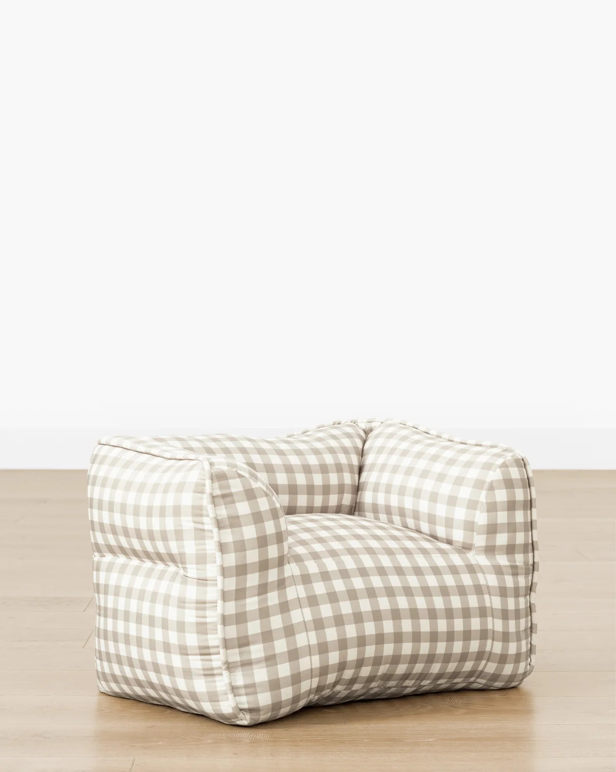 Gingham Kids Chair Blue & White Gingham | McGee & Co. (US)