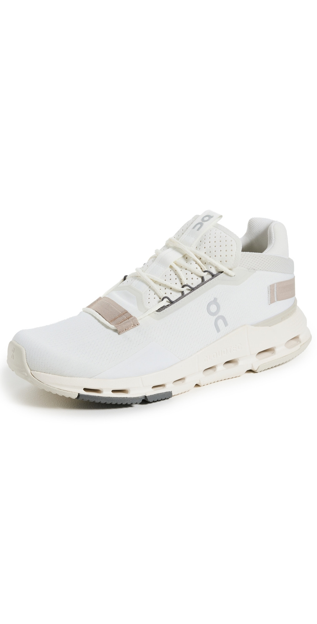 On Cloudnova 2 Sneakers Ice/Sand 10 | Shopbop