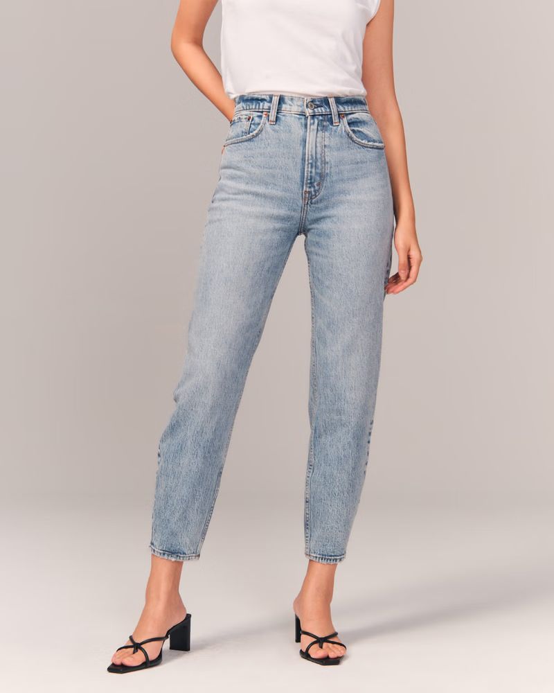 High Rise 80s Mom Jeans | Abercrombie & Fitch (US)