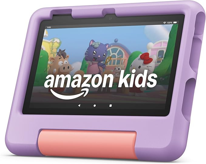 Amazon Fire 7 Kids tablet (newest model) ages 3-7. Top-selling 7" kids tablet on Amazon. Includes... | Amazon (US)