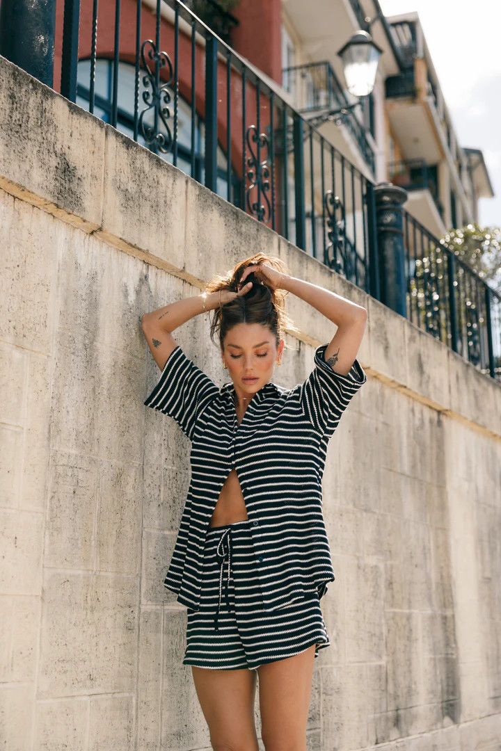 Linnea Short Set - Black White | Petal & Pup (US)