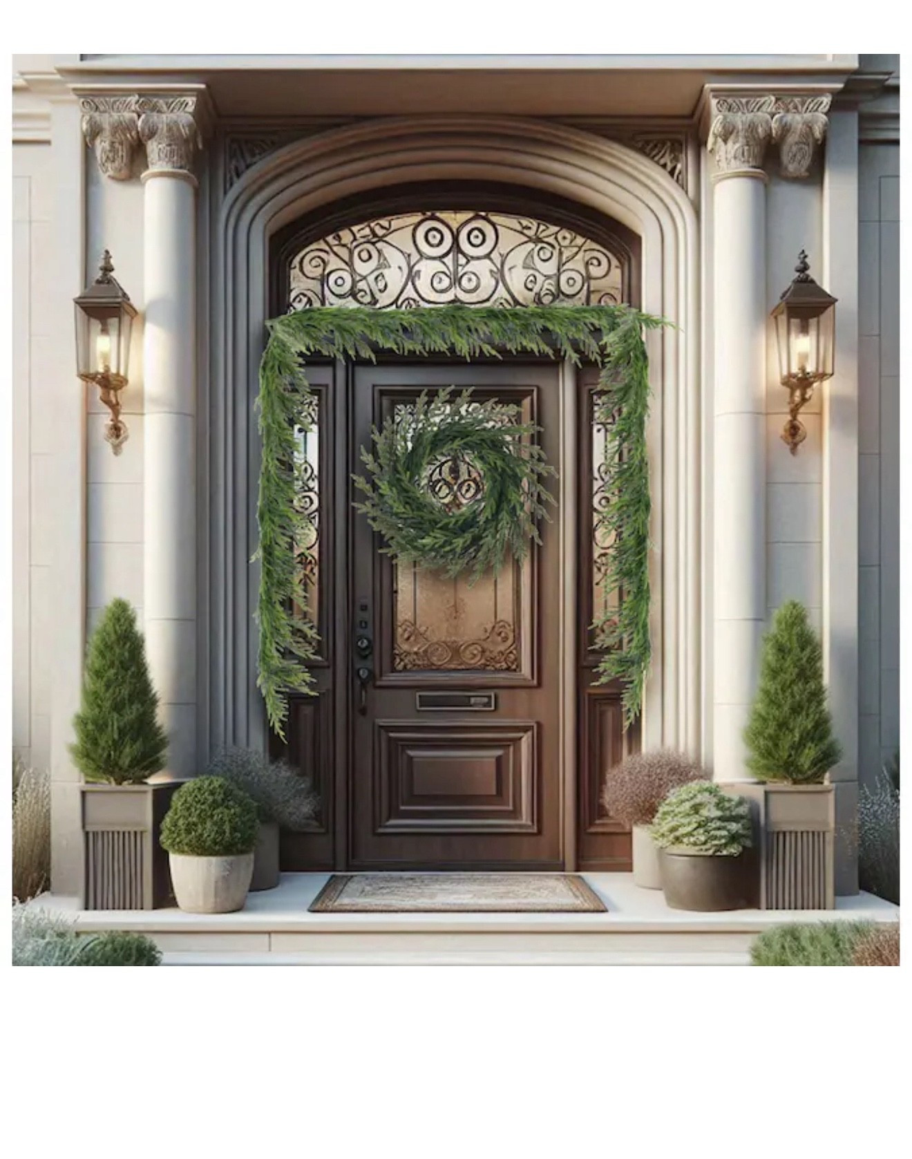 Indoor/Outdoor (non powered) 9-ft
Artificial Garland

#LTKHome #LTKHoliday