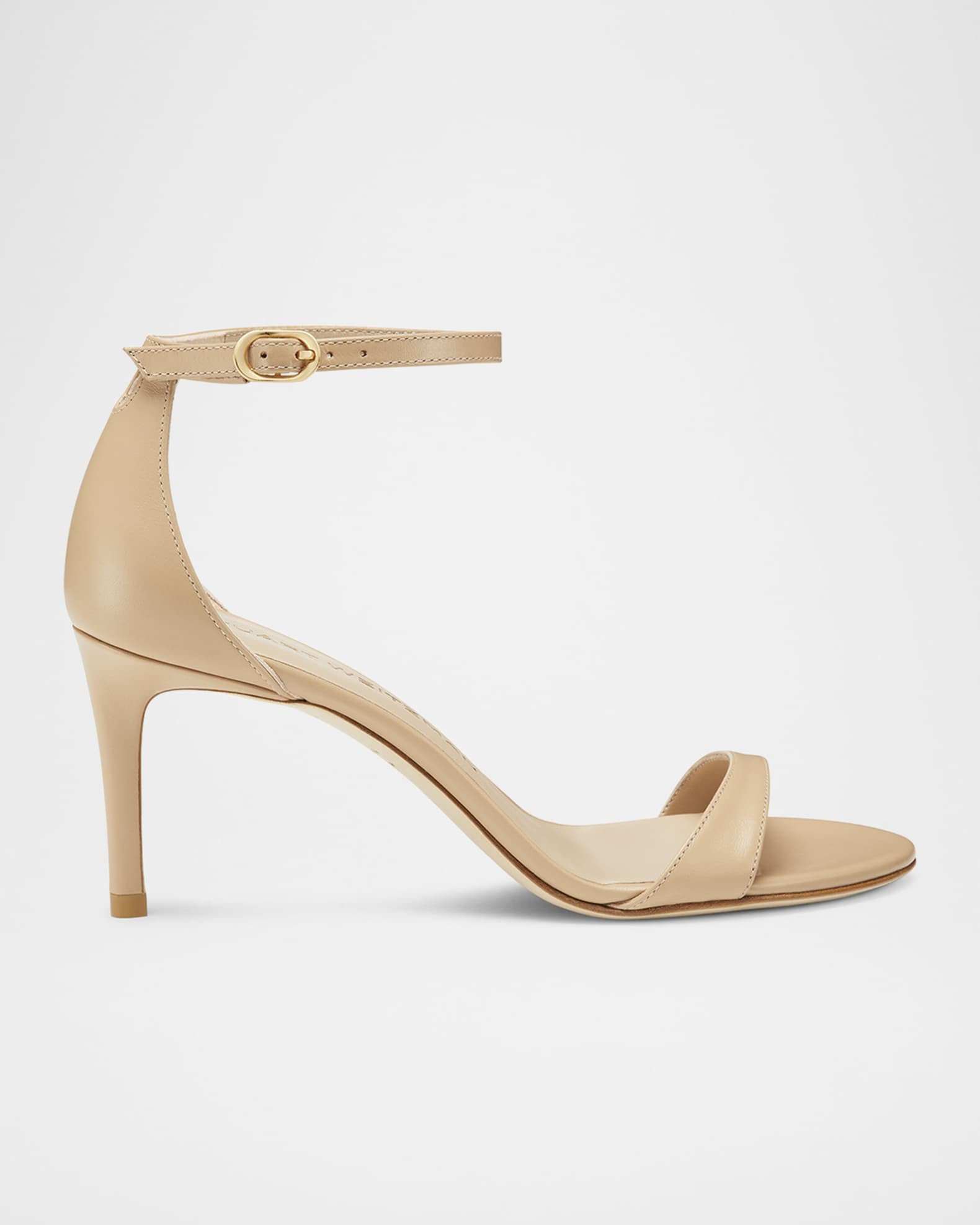 Nudist Leather Ankle-Strap Sandals | Neiman Marcus