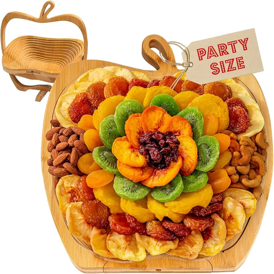 Dried Fruit and Nut Gift Basket | Healthy Assorted Natural Snack Gift Tray |Prime Delivery, Extra... | Amazon (US)