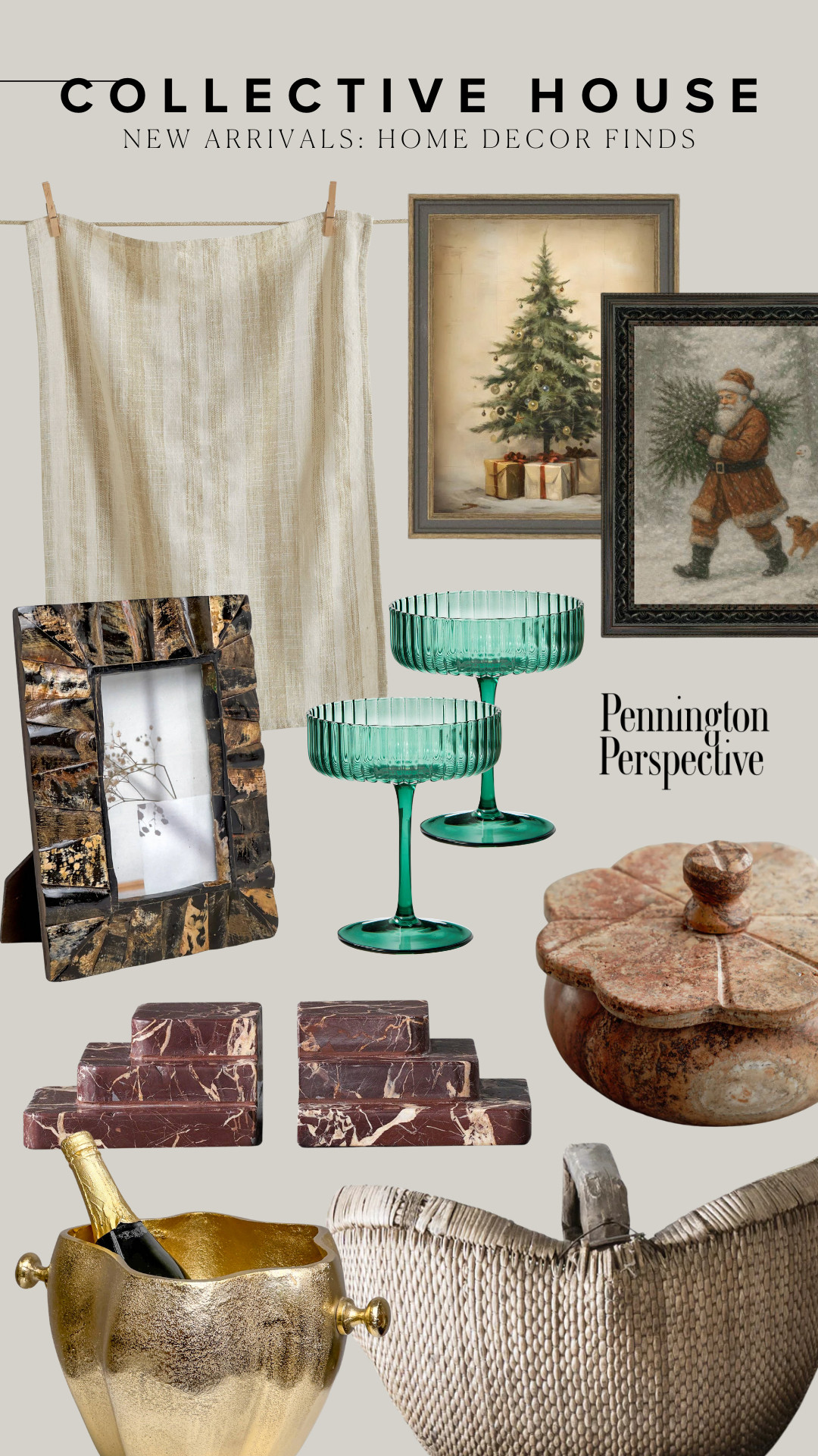 New arrival from Collective House — curated pieces to elevate every corner ✨

Shop here : https://shopmy.us/collections/3100069

#CollectiveHouse #NewArrival #HomeDecor #CuratedHome #ModernOrganic #InteriorInspo #StyledSpaces #HomeStyle #DecorLovers #DesignDetails
 

 #LTKHoliday #LTKSeasonal #LTKHome