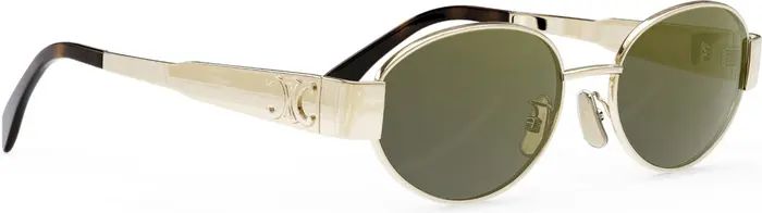 Triomphe 54mm Oval Sunglasses | Nordstrom