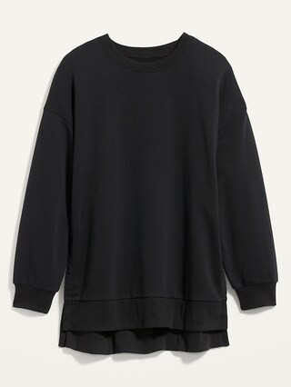 Oversized Vintage Tunic Sweatshirt for Women | Old Navy (US)