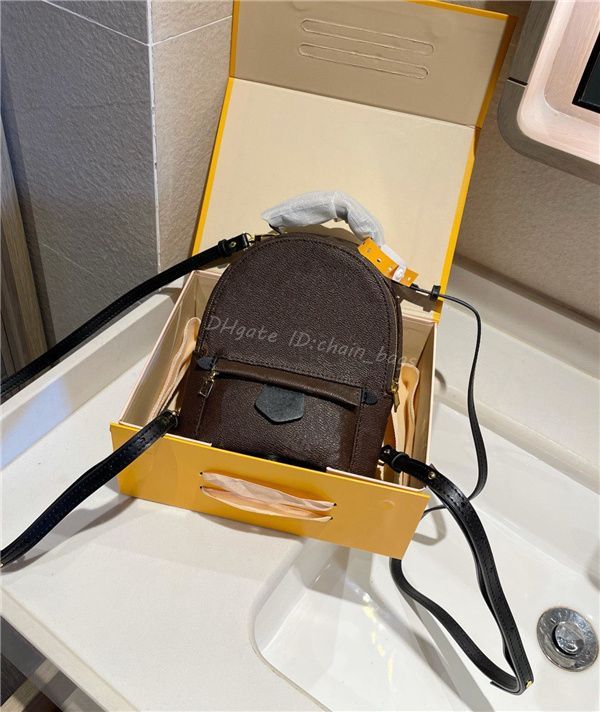 2021 Women Designers Palm Springs Mini Backpack Style Bag Handbag Letter Updated Version Cowhide ... | DHGate